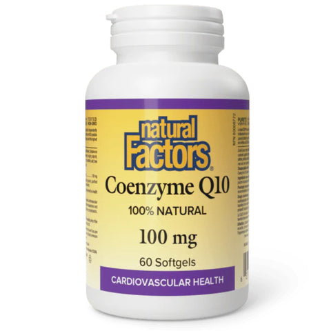 Coenzyme Q10 (60 softgels, 100mg)