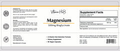 Magnesium glycinate 500mg \ 90 Veg. Capsules