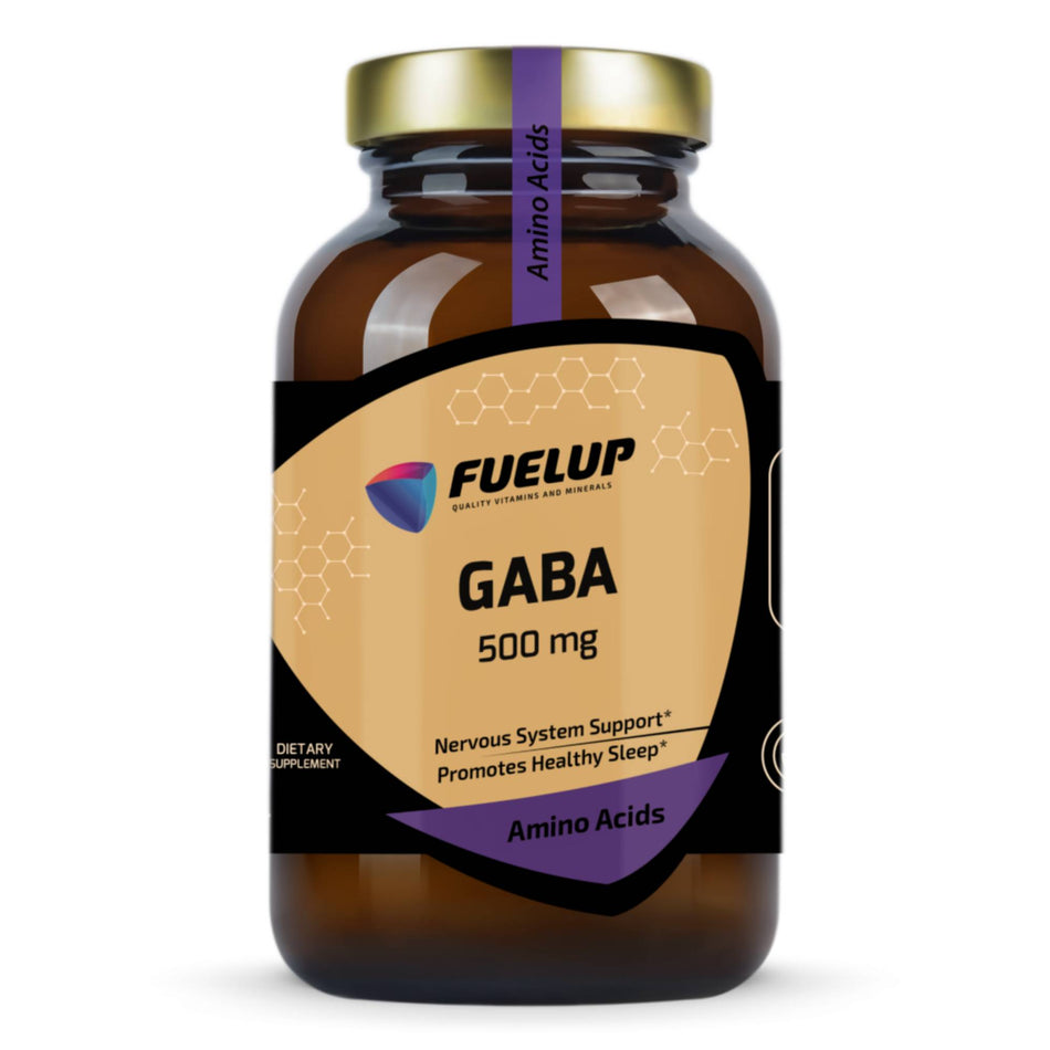 GABA 500mg (100 Veg. Caps, 500mg)