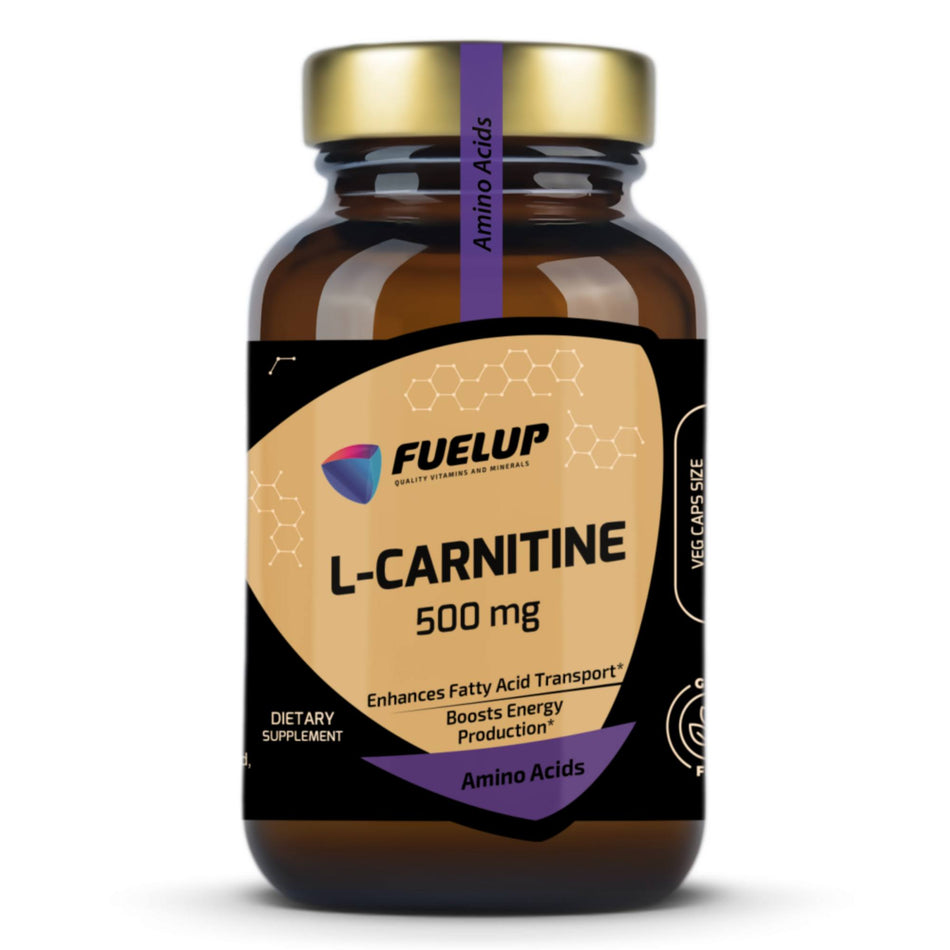 L-Carnitine (60 Veg. Caps, 500mg)