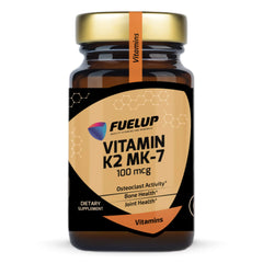 Vitamin K2 MK-7 (60 Softgels, 100mcg)