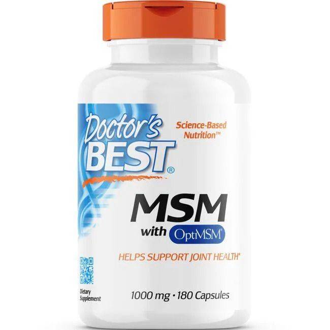 vitanetshop - DB086 - MSM (180 Caps, 1000mg) - 1