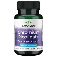 Chromium Picolinat (100 Kapseln, 200mcg)