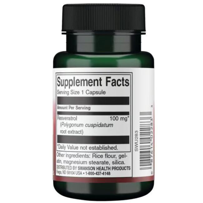 vitanetshop - SWU283 - Resveratrol - back