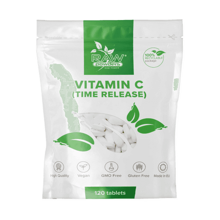 vitanetshop - RW1172 - Vitamin C Time Release (120 Tabs, 1500mg) - 1