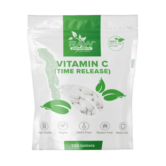 vitanetshop - RW1172 - Vitamin C Time Release (120 Tabs, 1500mg) - 1