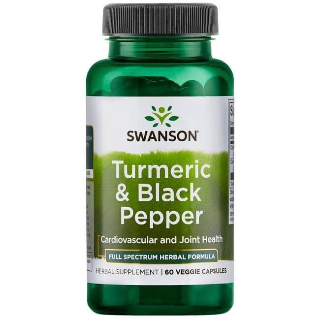 Turmeric & Black Pepper (60 V-Caps, 600mg)