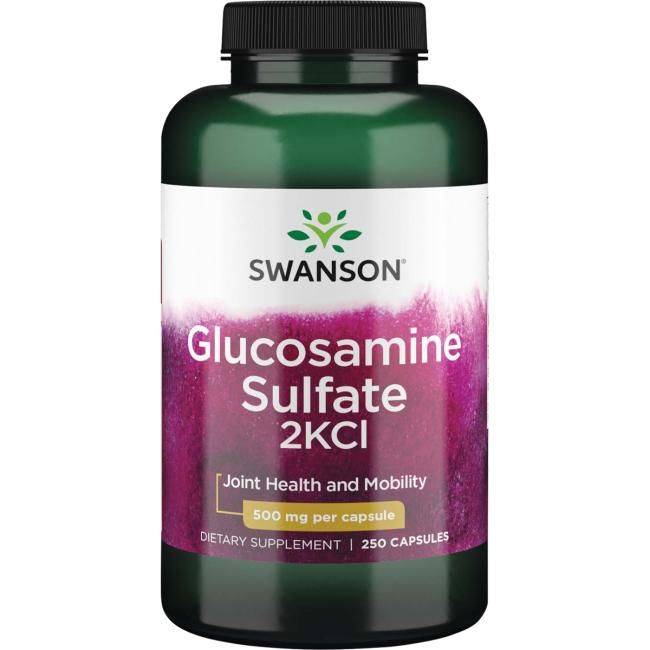 vitanetshop - SW528 - Glucosamine Sulfate 2KCl (250 Caps, 500mg) - 1