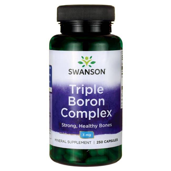 vitanetshop - SW599 - Triple Boron Complex (250 Caps, 3mg) - 1